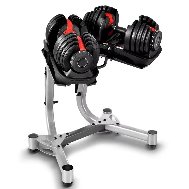 Adjustable Dumbbell 40Kg Pair - مجموعة دمبل قابلة للتعديل بـ 15