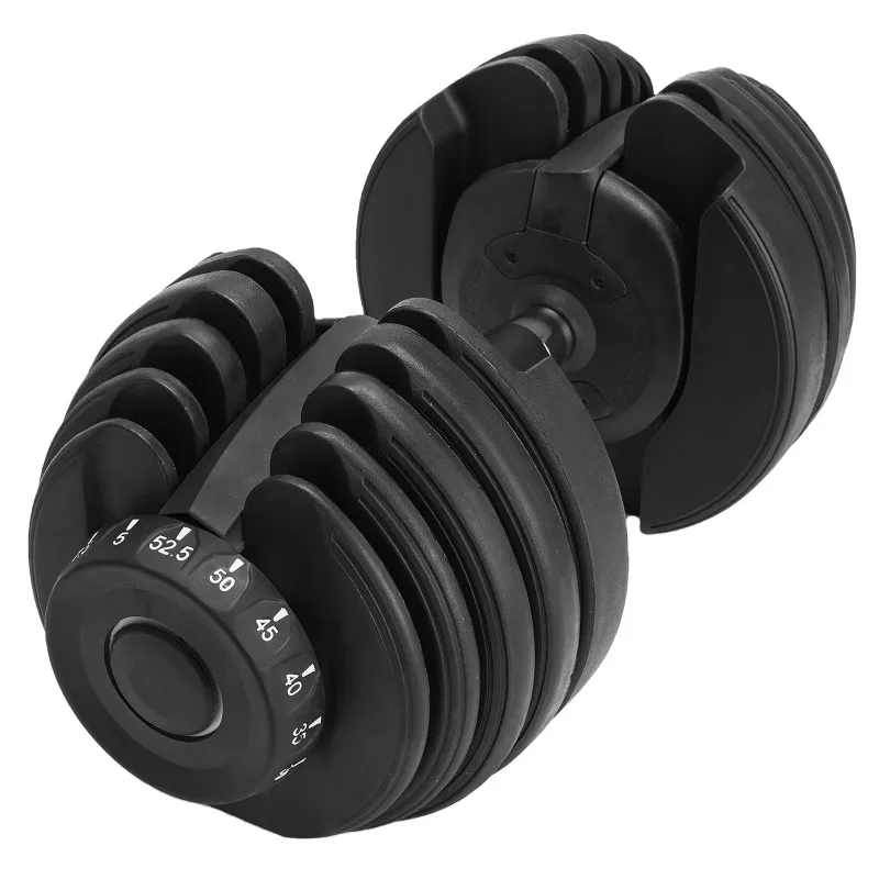Adjustable Dumbbell 40Kg Pair - مجموعة أثقال للتمارين الرياضية وتدريبات القوة،