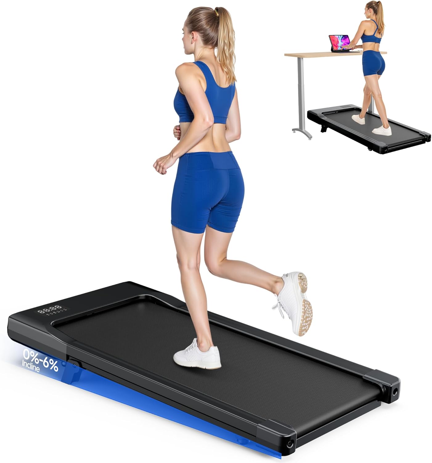 Treadmill Incline Home 3Hp - جهاز مشي صغير الحجم 3 في