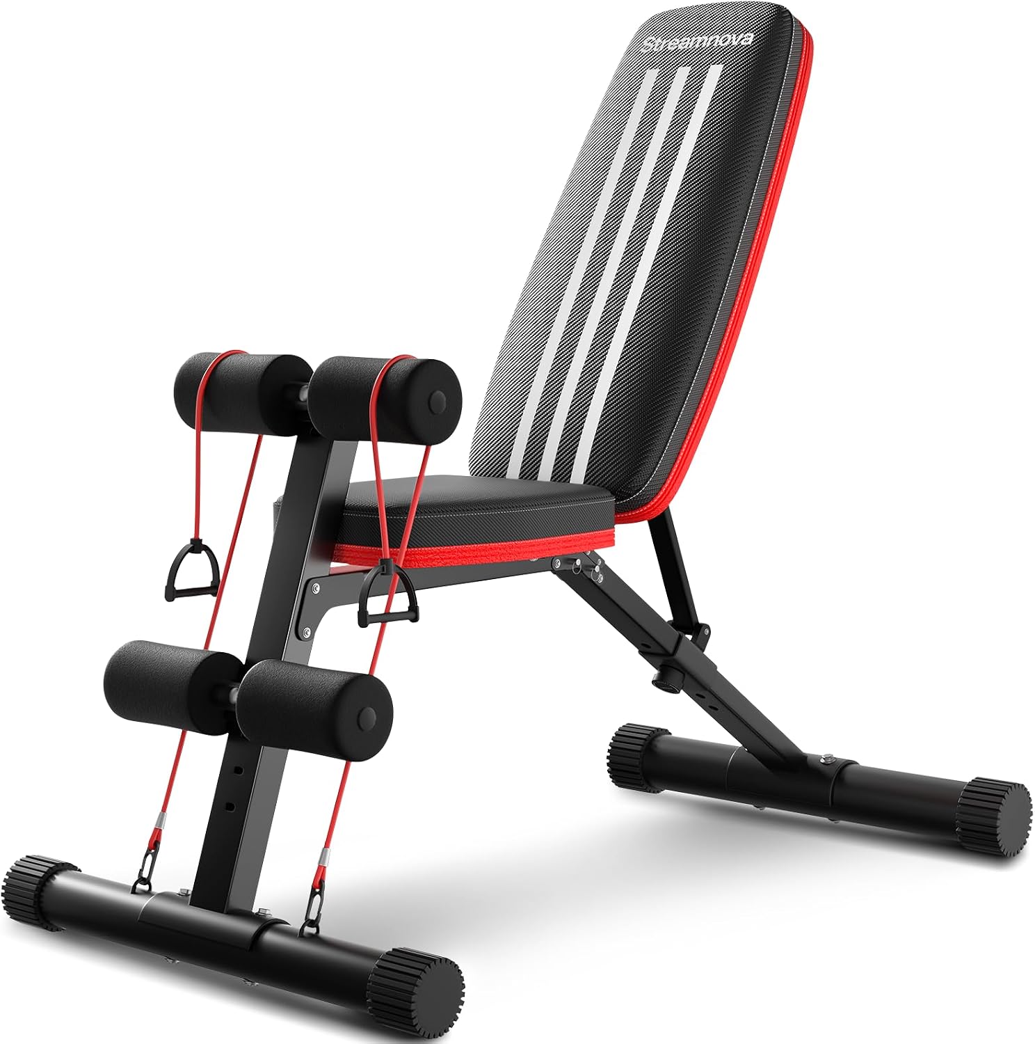 Bench Press Adjustable Incline - مقعد تمارين قابل للتعديل والطي، بمستويات