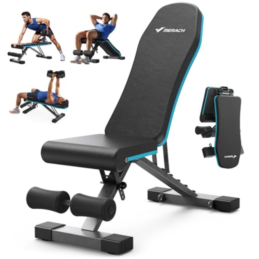 Bench Press Adjustable Incline - مقعد تدريب قابل للطي للصالة الرياضية