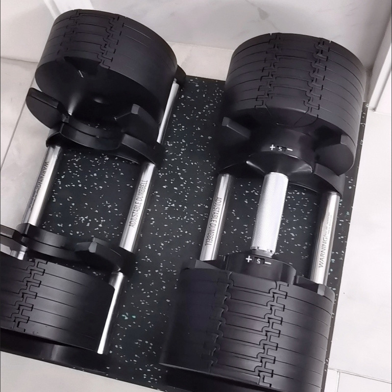 Adjustable Dumbbell 40Kg Pair - حار بيع 24 كجم 32 كجم