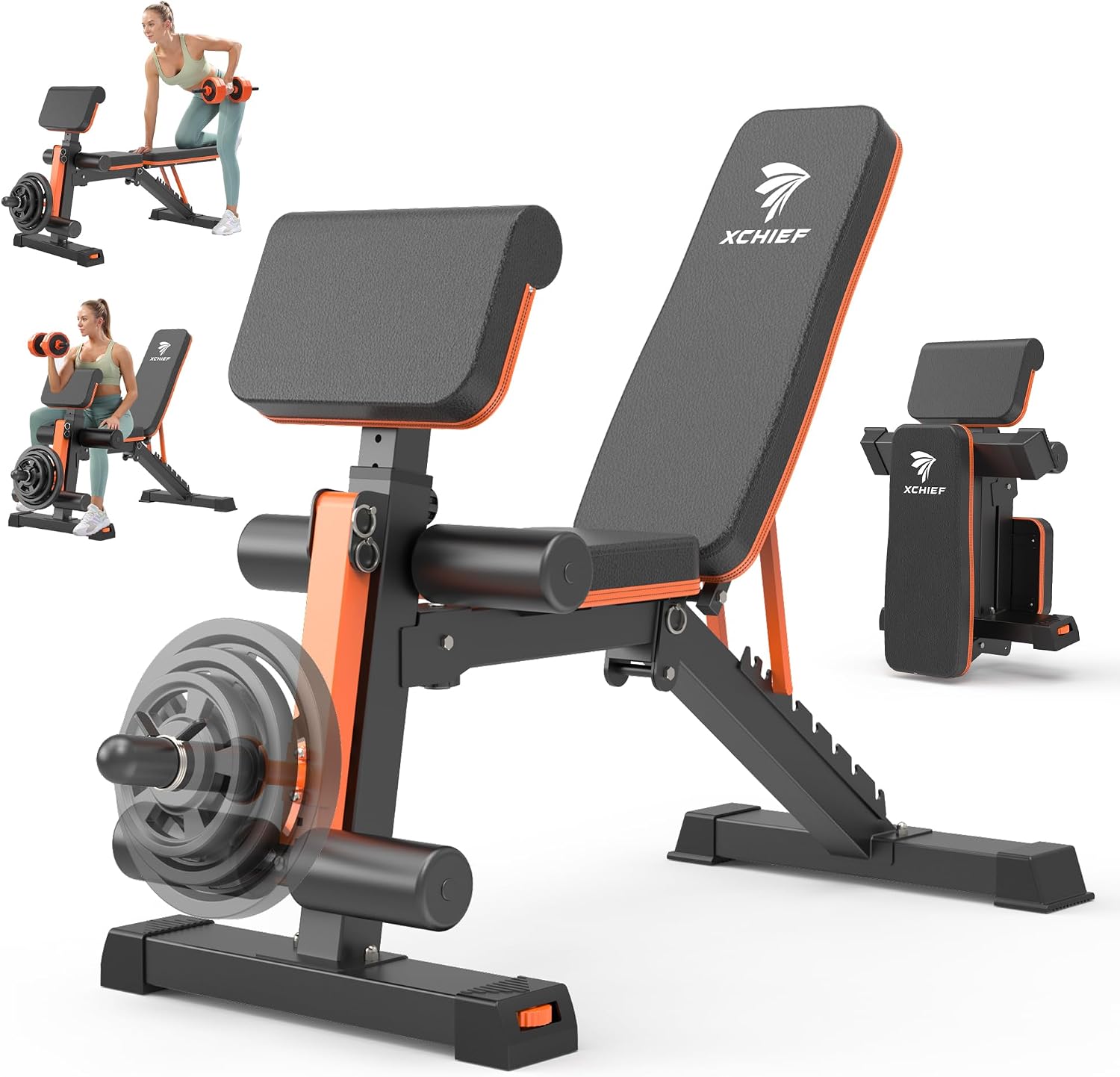 Bench Press Adjustable Incline - مقعد تمارين قوي بسعة 1000 رطل