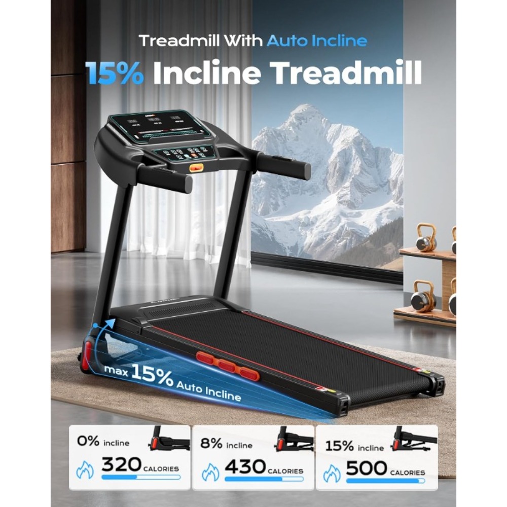 Treadmill Incline Home 3Hp - # جهاز مشي للاستخدام المنزلي مع