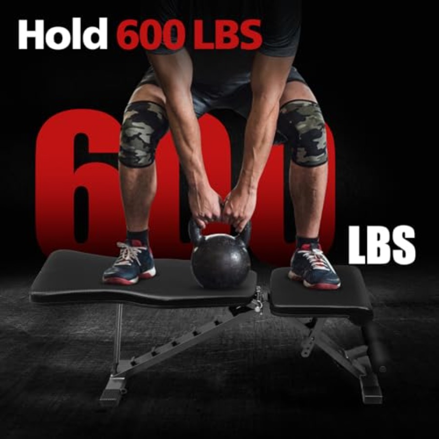مقعد تدريب قابل للتعديل لتماري - مراجعة Bench Press Adjustable Incline وسعره