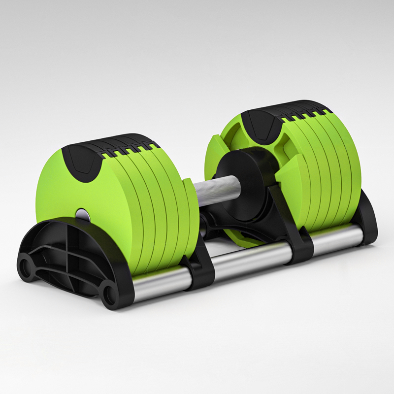 أثقال دامبلز دائرية قابلة للتع - مراجعة Adjustable Dumbbell 40Kg Pair وسعره