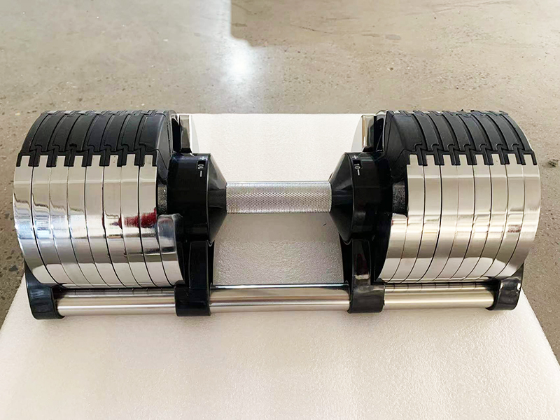 زوج دمبل كروم قابل للتعديل 2 ك - مراجعة Adjustable Dumbbell 40Kg Pair وسعره