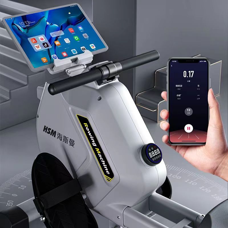 جهاز تجديف رياضي قابل للطي بتح - مراجعة Rowing Machine Magnetic وسعره