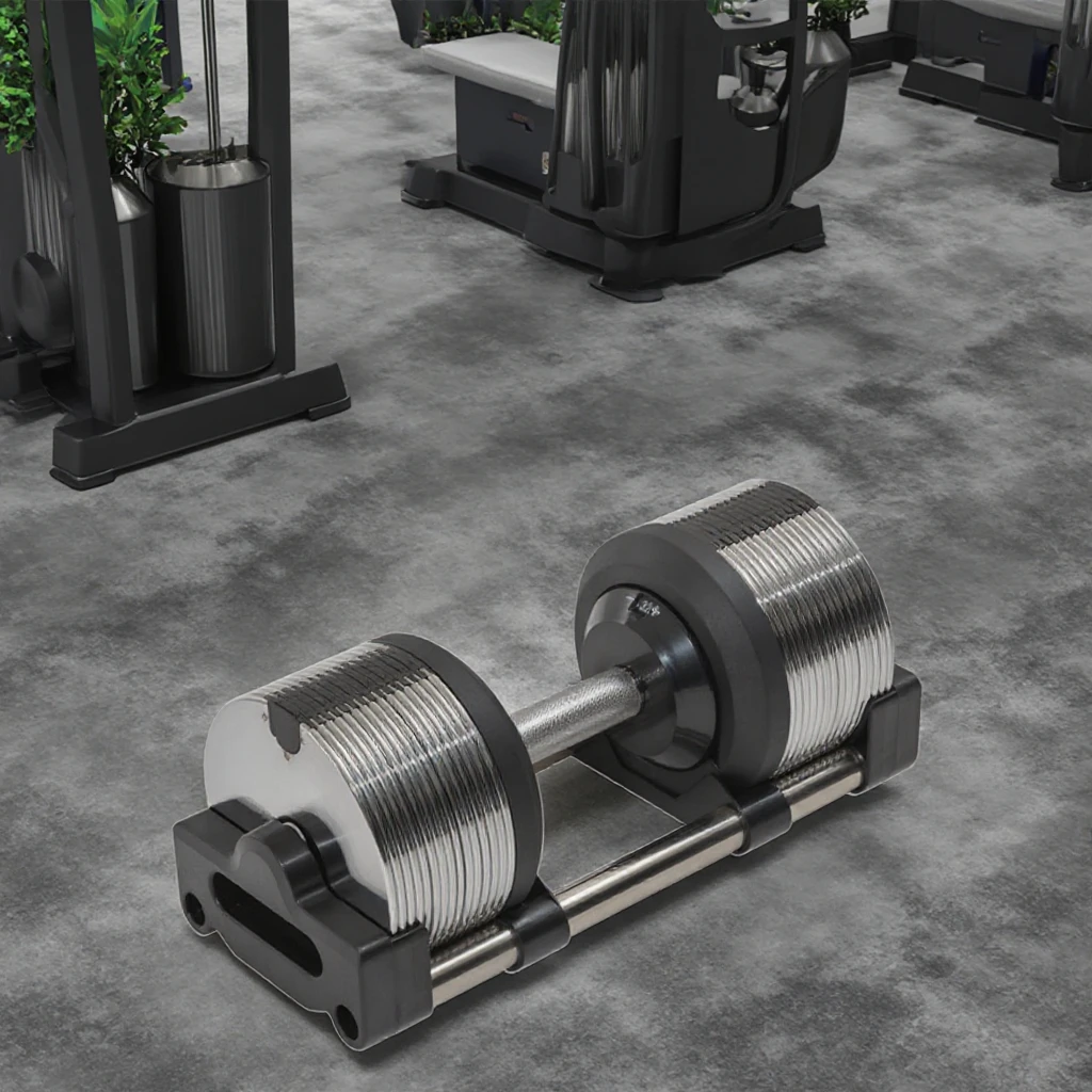 أثقال قابلة للتعديل 24 كجم/53  - مراجعة Adjustable Dumbbell 40Kg Pair وسعره