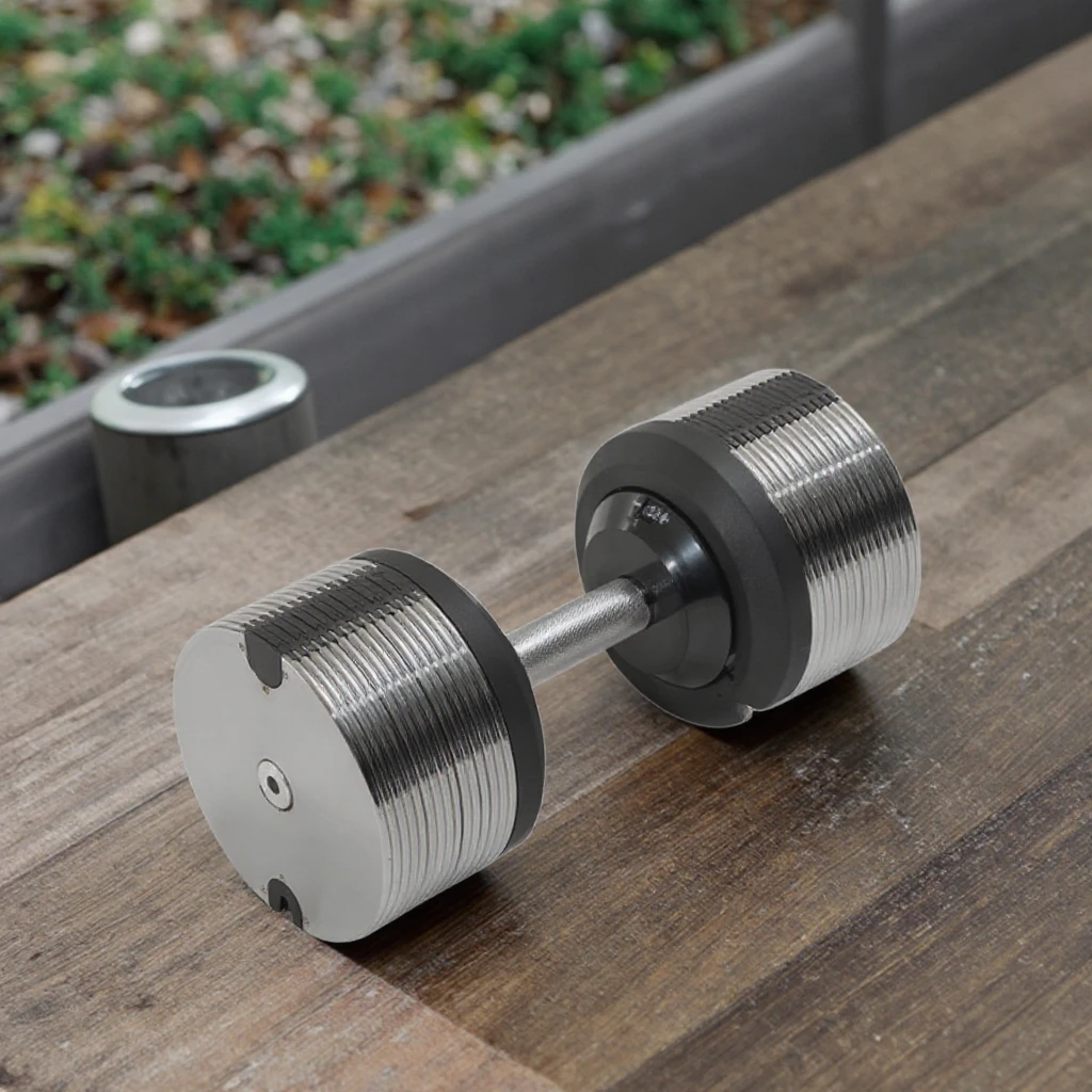 أثقال قابلة للتعديل 24 كجم/53  - مراجعة Adjustable Dumbbell 40Kg Pair وسعره