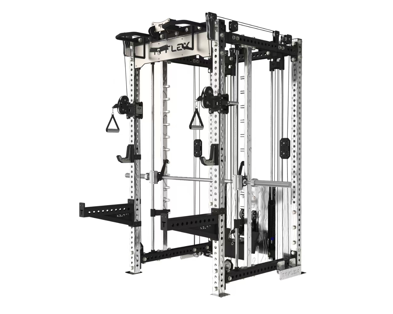 سلسلة TTFlex 3 في 1 من معدات ا - مراجعة Smith Machine Home Gym Power Rack وسعره