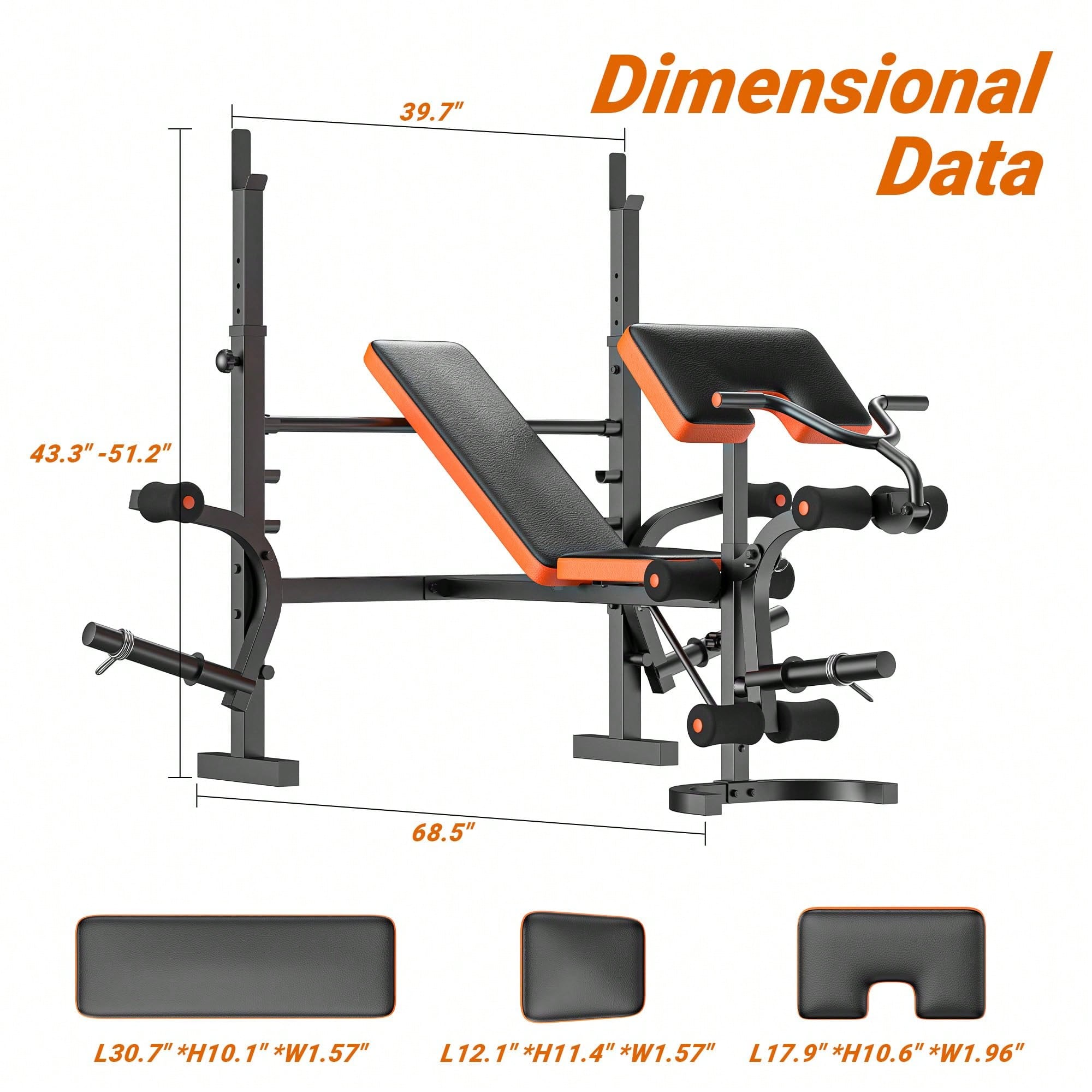 مقعد تمارين GIKPAL، مجموعة مقع - مراجعة Bench Press Adjustable Incline وسعره