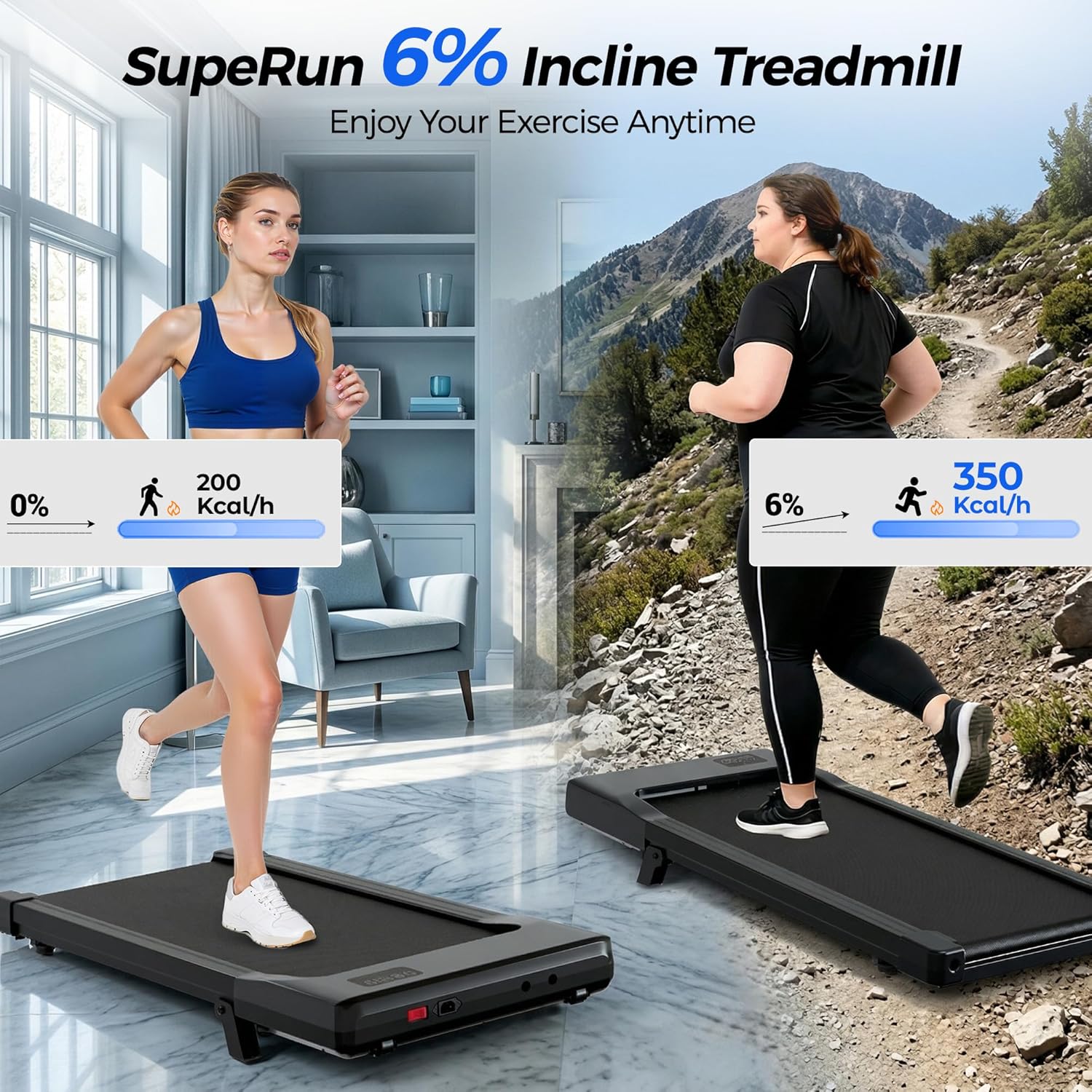 جهاز مشي صغير الحجم 3 في 1 يوض - مراجعة Treadmill Incline Home 3Hp وسعره
