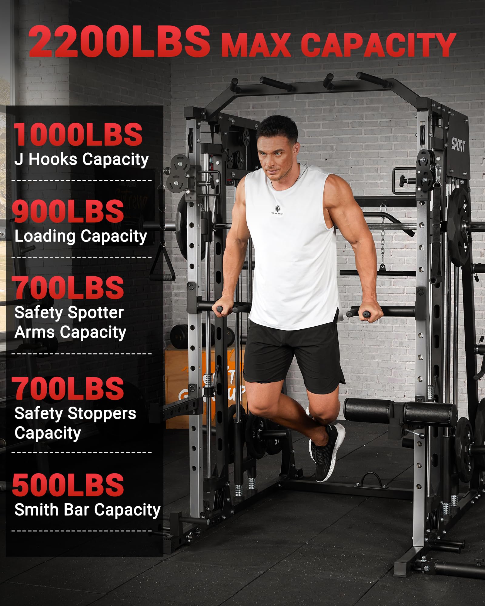 جهاز سميث للتمارين المنزلية، ج - مراجعة Smith Machine Home Gym Power Rack وسعره