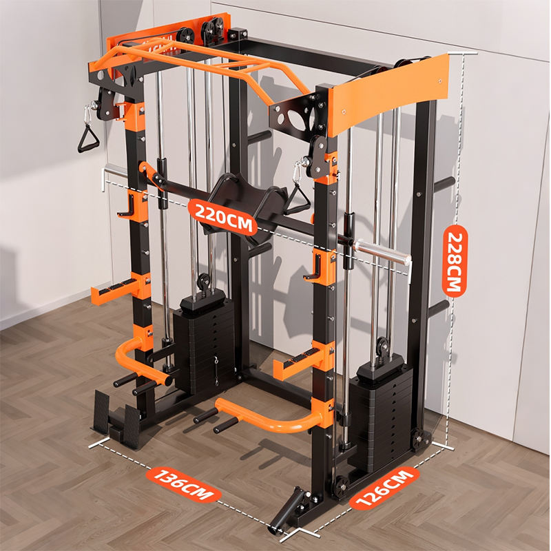 جهاز سميث متعدد الوظائف 6 في 1 - مراجعة Leg Press Machine Home وسعره