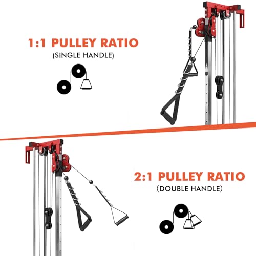 محطة كيبل مثبتة على الحائط، جه - مراجعة Cable Crossover Machine Home وسعره