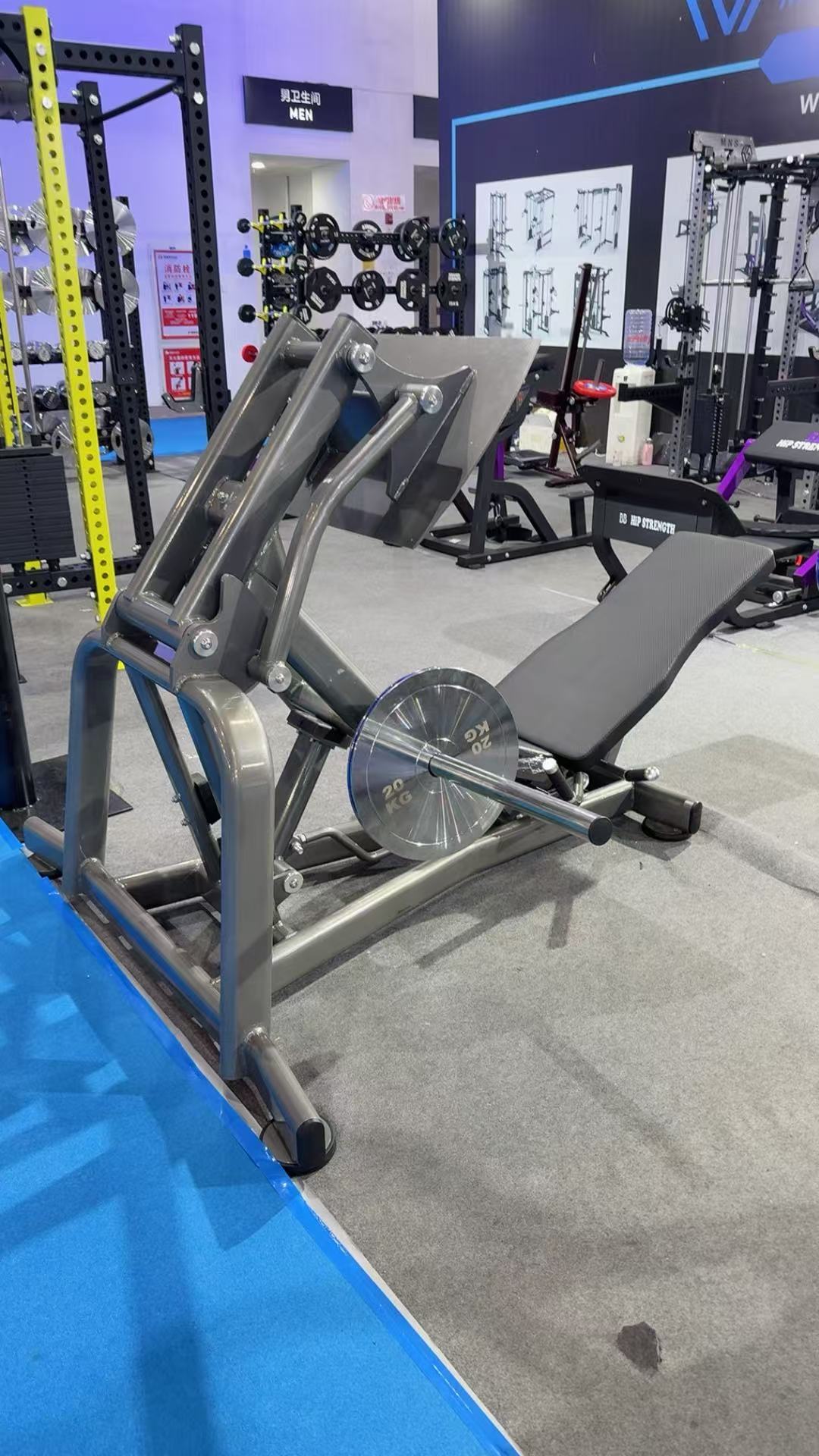 جهاز ضغط الساق بزاوية 45 درجة  - مراجعة Leg Press Machine Home وسعره