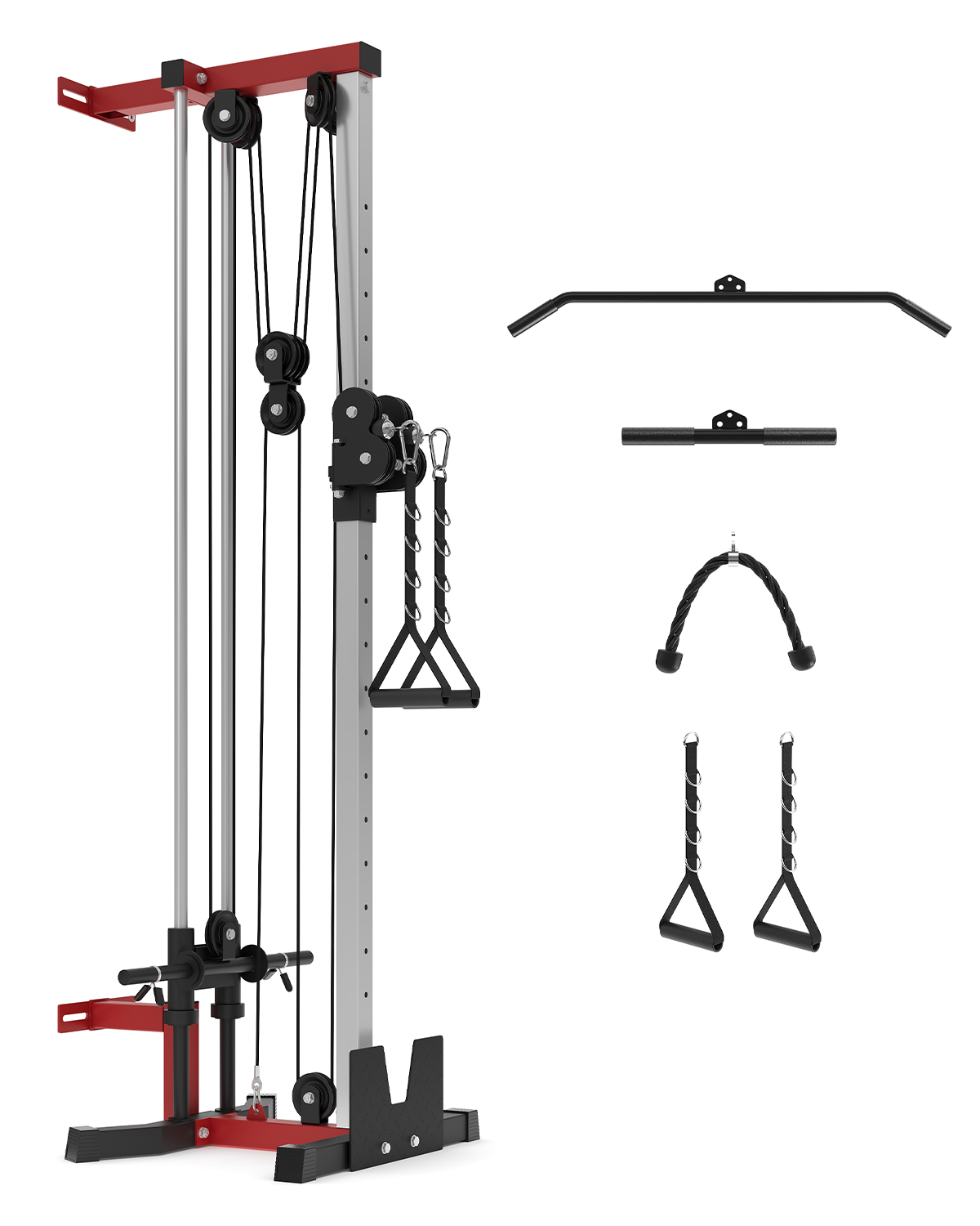 جهاز تمارين بالكابلات مثبت على - مراجعة Cable Crossover Machine Home وسعره