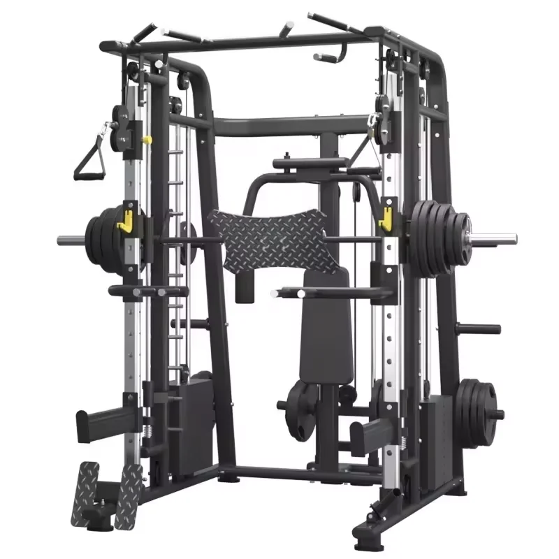 جهاز تمارين منزلي متعدد الوظائ - مراجعة Smith Machine Home Gym Power Rack وسعره