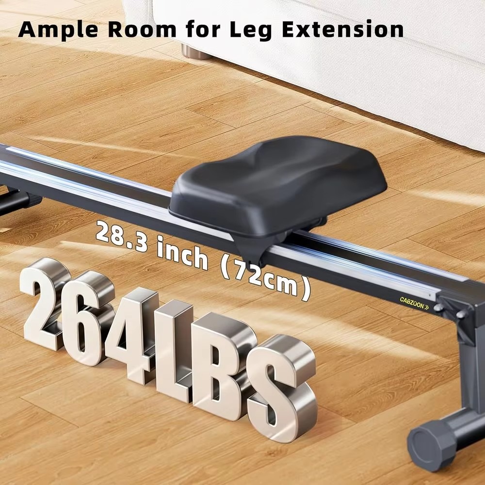 جهاز تجديف مغناطيسي صامت بسعة  - مراجعة Rowing Machine Magnetic وسعره