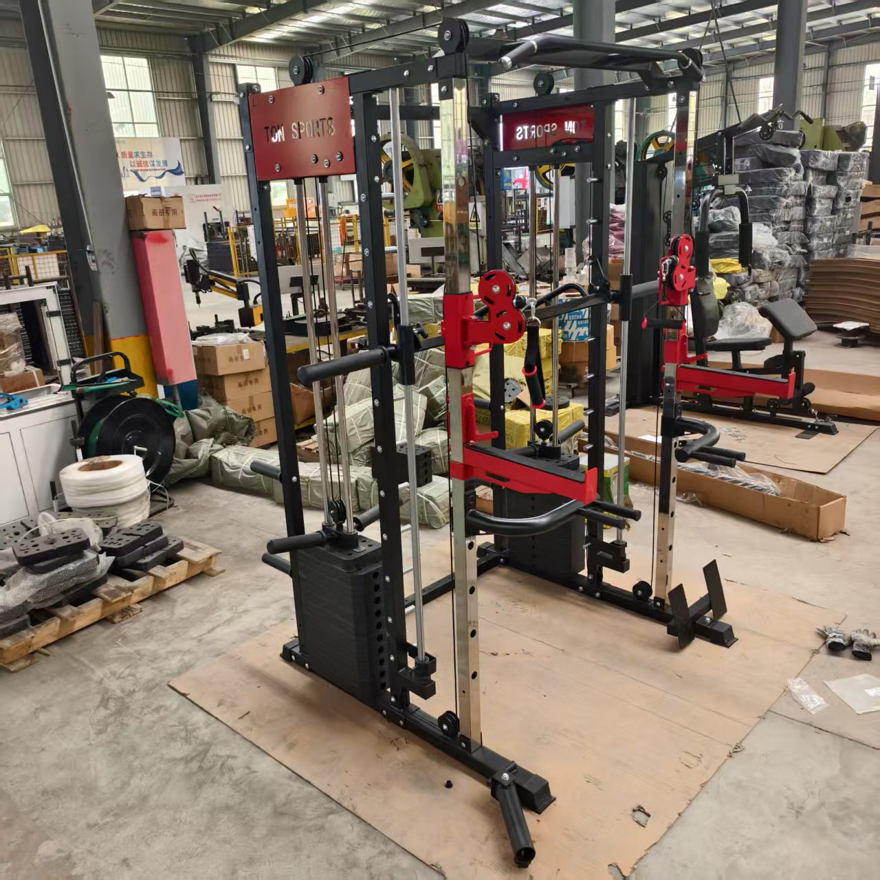 جهاز سميث متعدد الوظائف من FDF - مراجعة Smith Machine Home Gym Power Rack وسعره