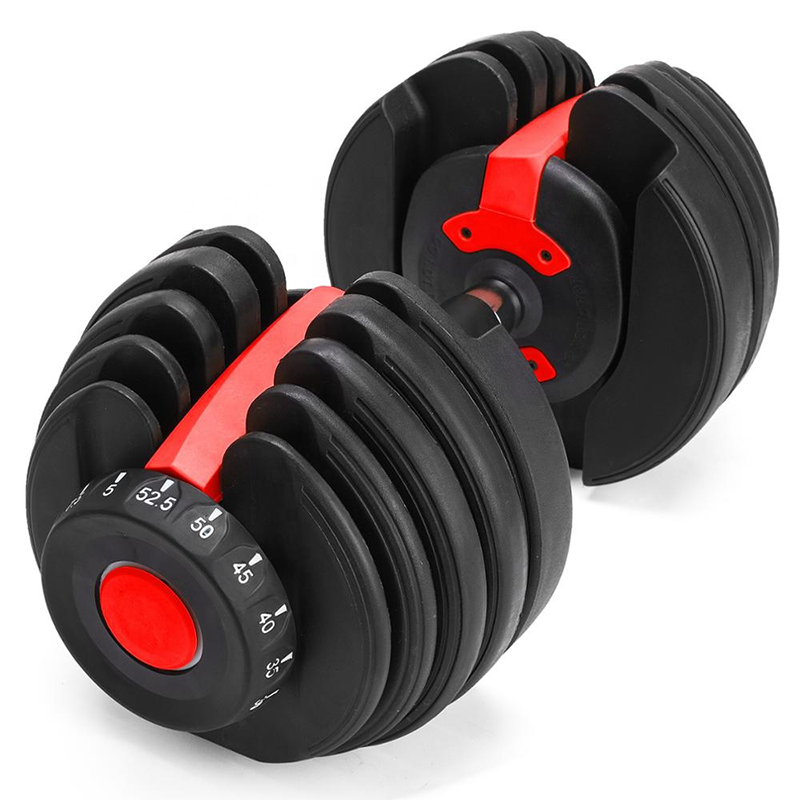مجموعة دمبلز قابلة للتعديل بشع - مراجعة Adjustable Dumbbell 40Kg Pair وسعره