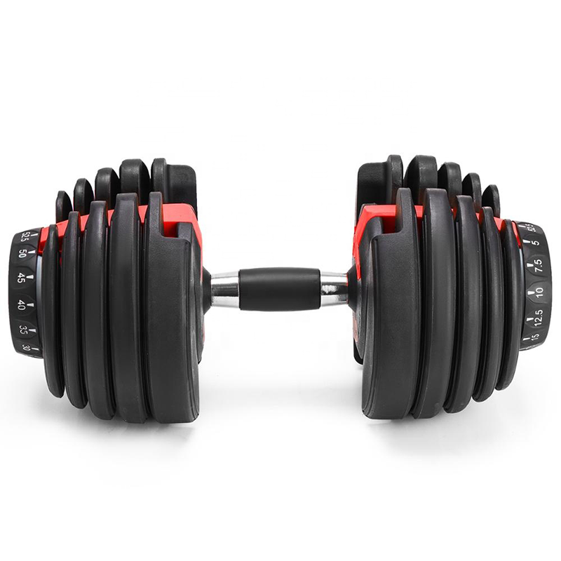 مجموعة دمبلز قابلة للتعديل بشع - مراجعة Adjustable Dumbbell 40Kg Pair وسعره