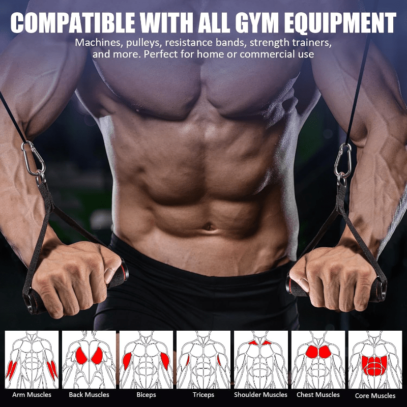 مقابض تمرين شديدة التحمل - مقا - مراجعة Functional Trainer Cable Machine وسعره