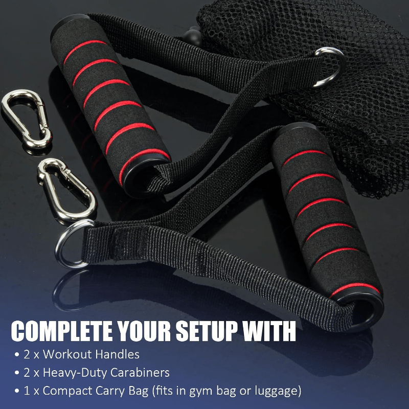 مقابض تمرين شديدة التحمل - مقا - مراجعة Functional Trainer Cable Machine وسعره