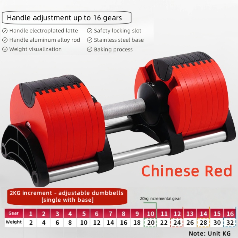 دمبل قابل للتعديل للمنزل، دمبل - مراجعة Adjustable Dumbbell 40Kg Pair وسعره