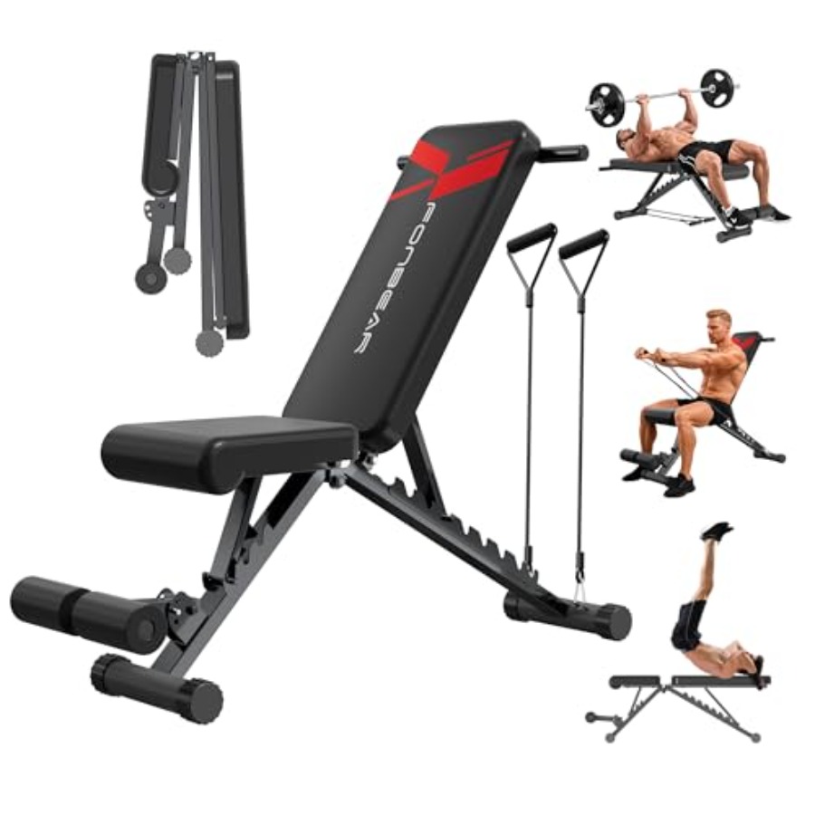 مقعد تدريب قابل للتعديل بسعة 6 - مراجعة Bench Press Adjustable Incline وسعره