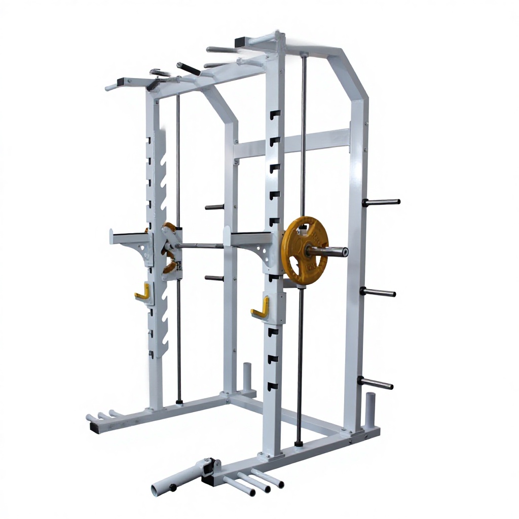 جهاز سكوات راك متعدد الوظائف ل - مراجعة Smith Machine Home Gym Power Rack وسعره