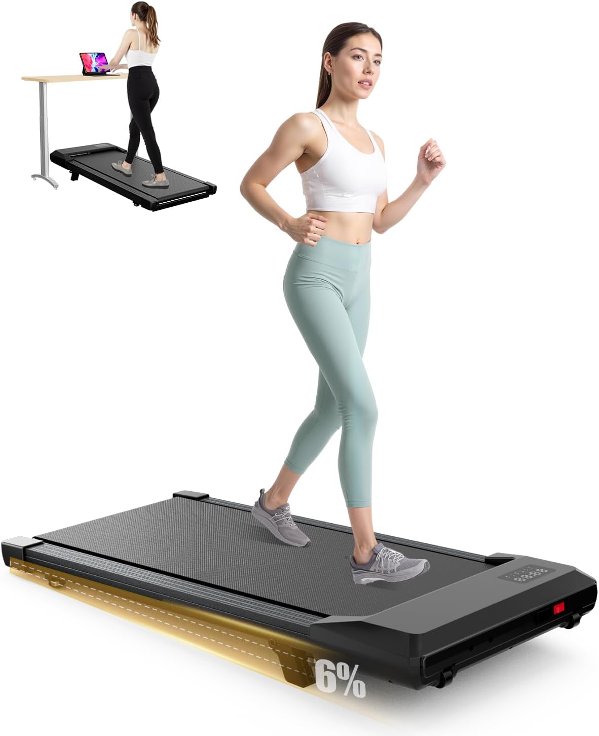 جهاز مشي محمول 3 في 1 يوضع تحت - مراجعة Treadmill Incline Home 3Hp وسعره