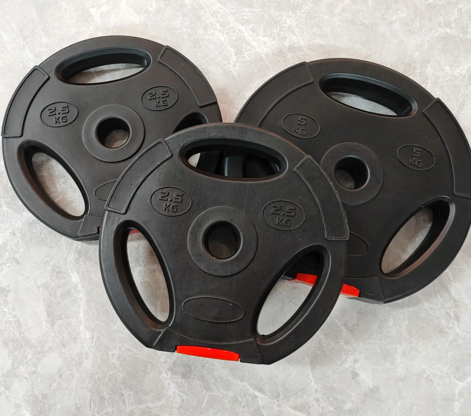 أوزان حديدية مطلية بالمطاط بوز - مراجعة Weight Plates Bumper 20Kg وسعره