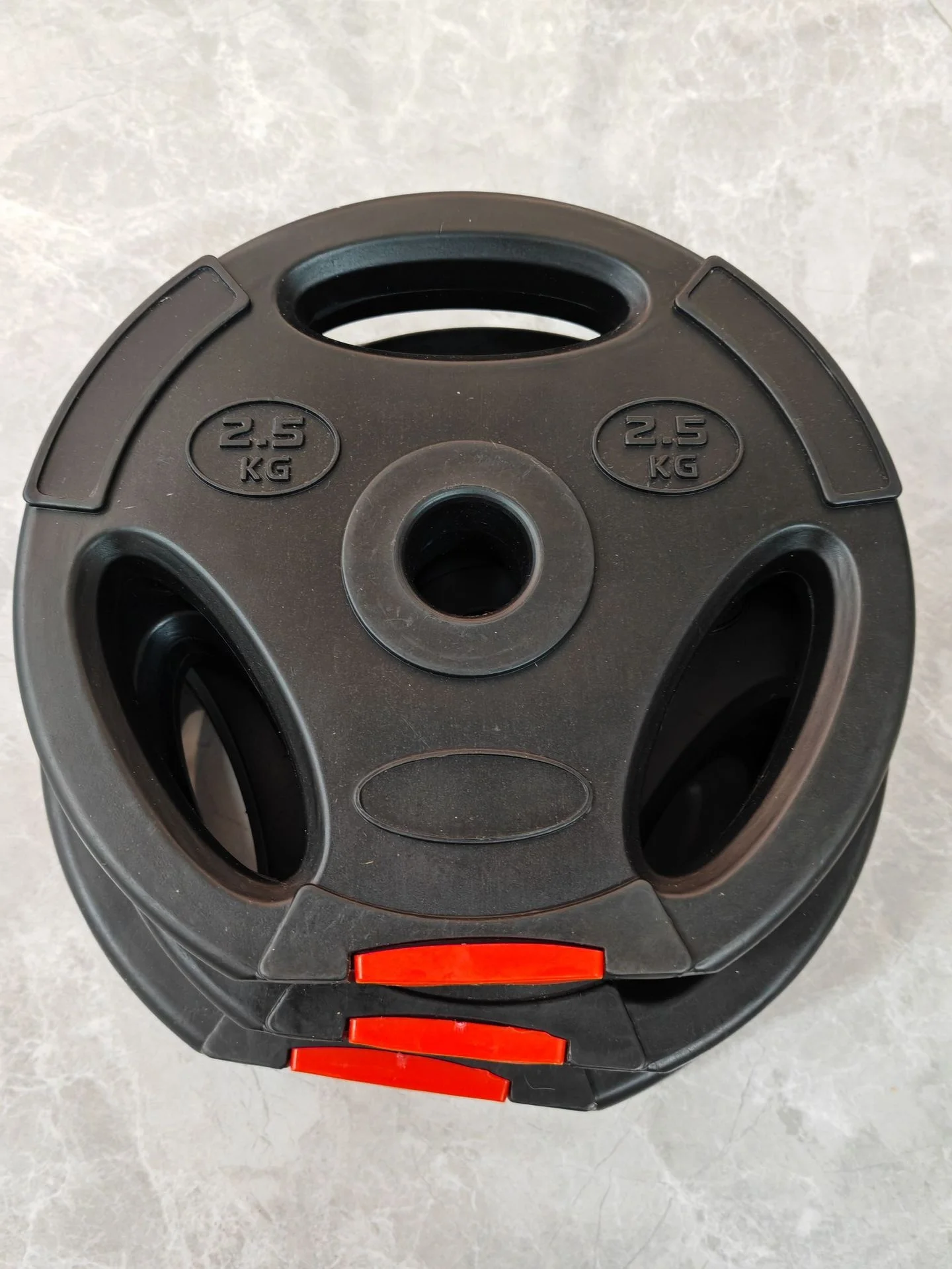 أوزان حديدية مطلية بالمطاط بوز - مراجعة Weight Plates Bumper 20Kg وسعره