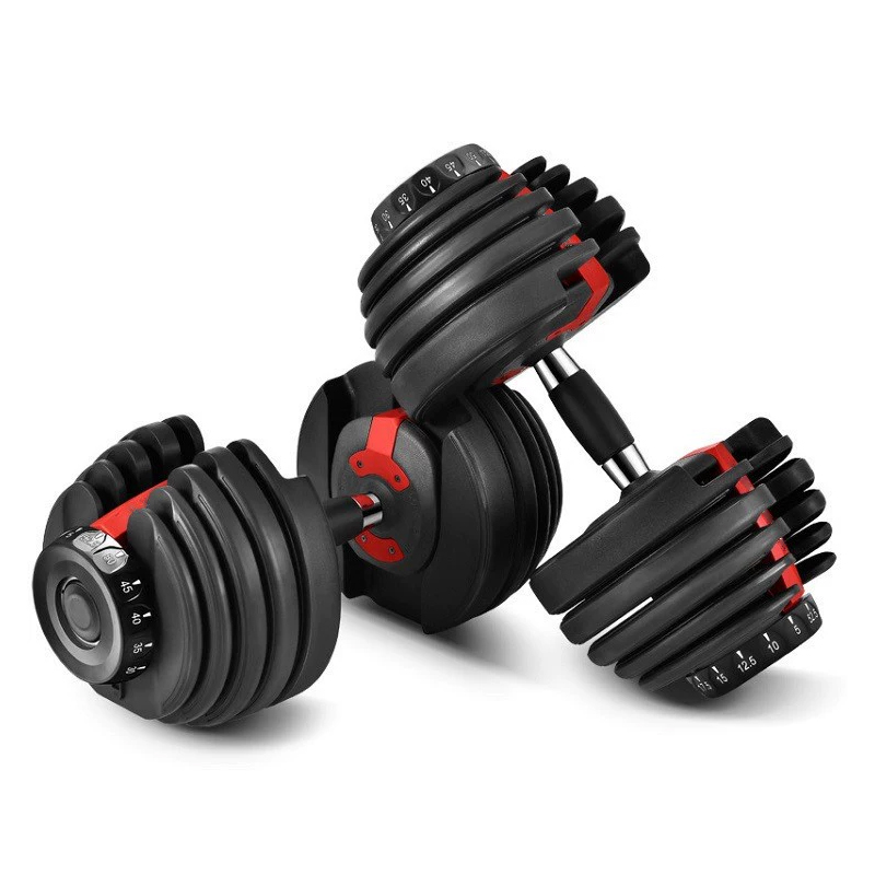 معدات تدريب اللياقة البدنية ال - مراجعة Adjustable Dumbbell 40Kg Pair وسعره