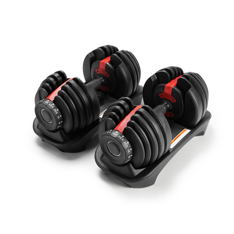 معدات تدريب اللياقة البدنية ال - مراجعة Adjustable Dumbbell 40Kg Pair وسعره