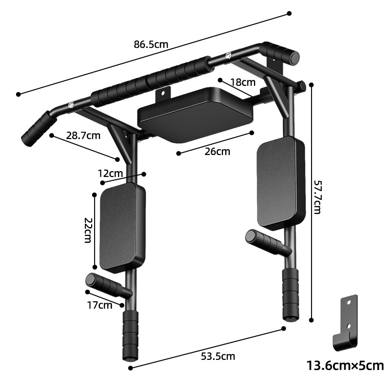 قضيب سحب متعدد الوظائف مثبت عل - مراجعة Pull Up Bar Wall Mounted وسعره