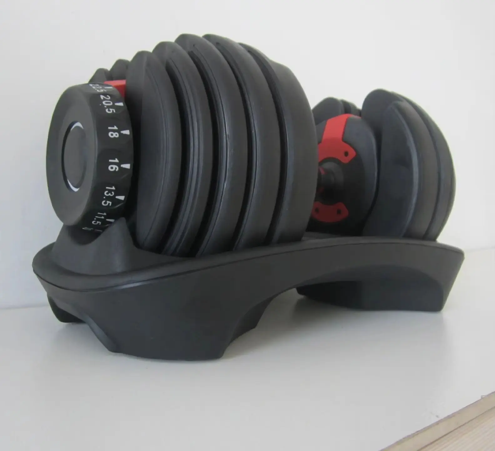 منتج جديد: مجموعة أثقال قابلة  - مراجعة Adjustable Dumbbell 40Kg Pair وسعره