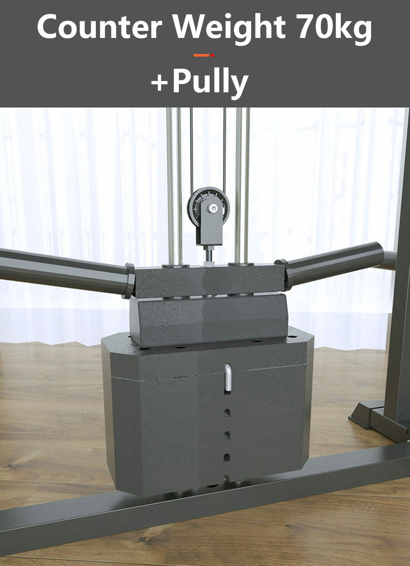 نظام آلة سميث لرف الطاقة التجا - مراجعة Smith Machine Home Gym Power Rack وسعره