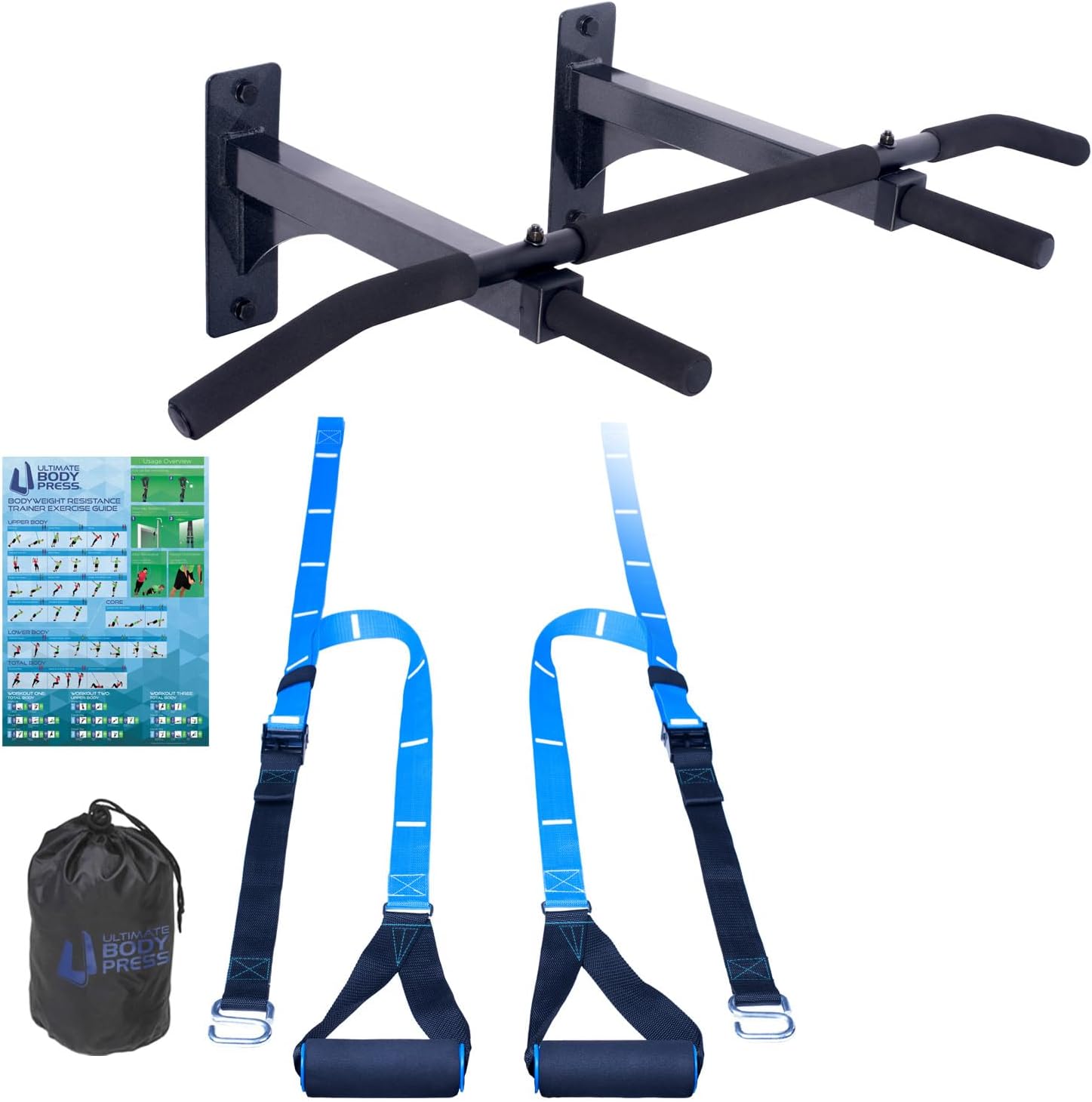 عارضة تمارين السحب للتركيب على - مراجعة Pull Up Bar Wall Mounted وسعره
