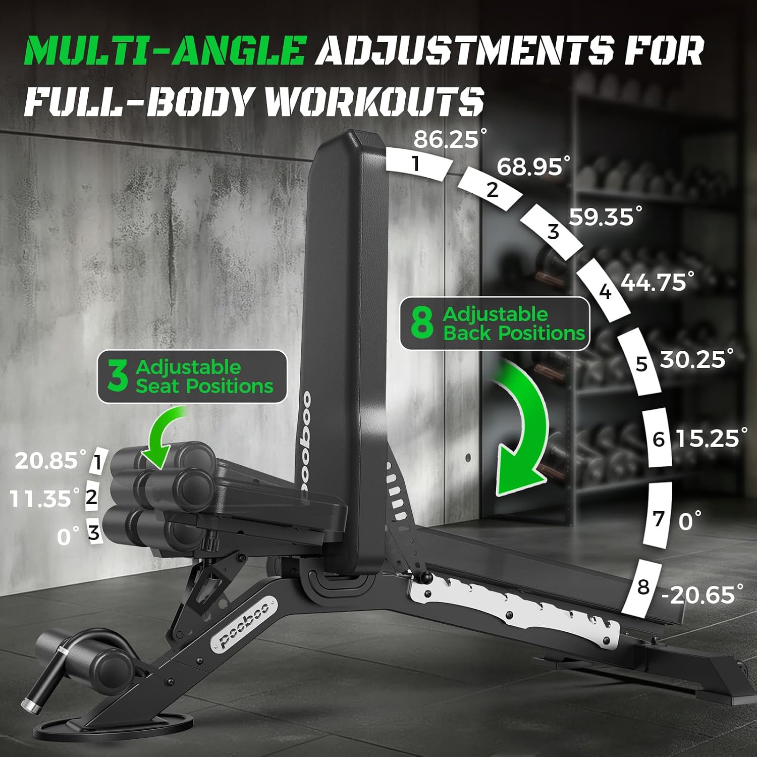 مقعد تمارين قابل للتعديل بوزن  - مراجعة Bench Press Adjustable Incline وسعره