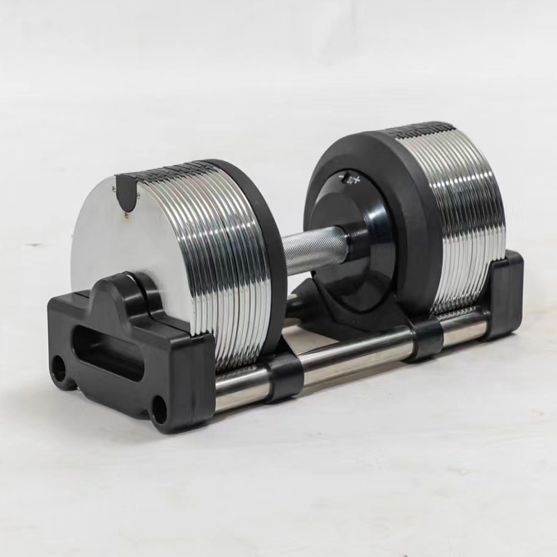 أثقال قابلة للتعديل بزيادات 4  - مراجعة Adjustable Dumbbell 40Kg Pair وسعره