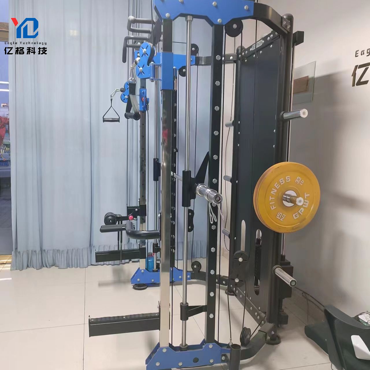 4093 معدات رياضية تجارية للمنز - مراجعة Smith Machine Home Gym Power Rack وسعره