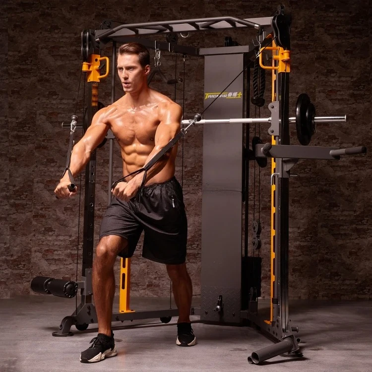 SENAOFIT بالجملة معدات لياقة ب - مراجعة Smith Machine Home Gym Power Rack وسعره