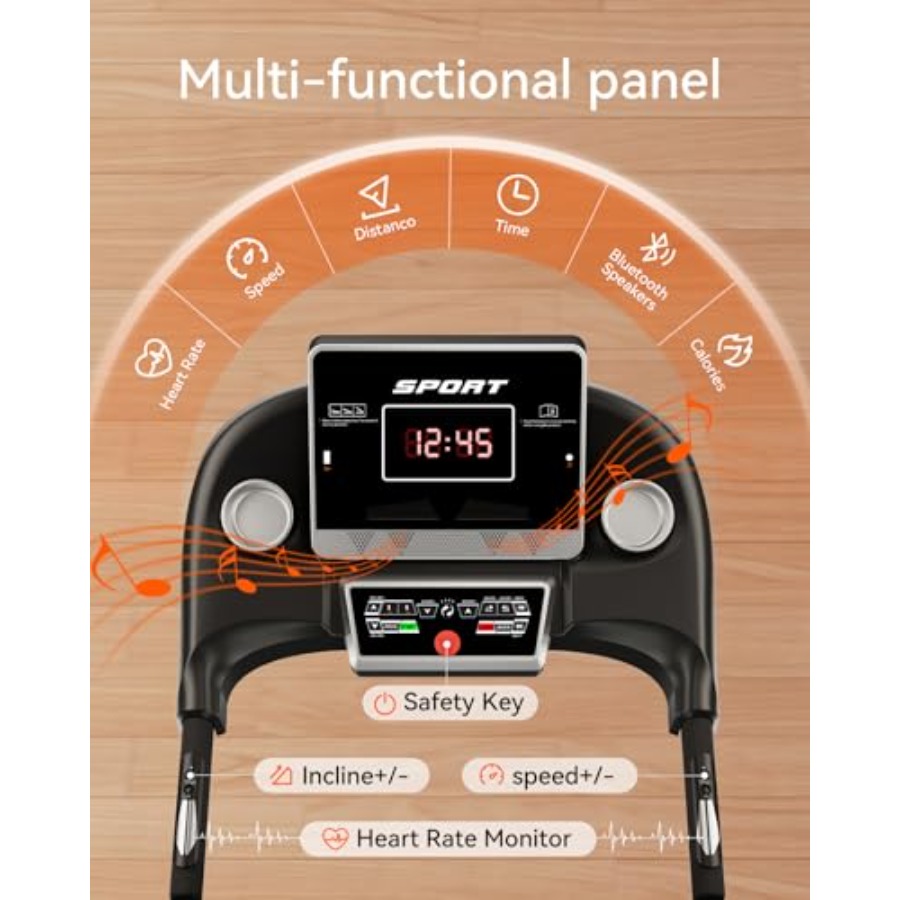 جهاز مشي منزلي مع ميل أوتوماتي - مراجعة Treadmill Incline Home 3Hp وسعره
