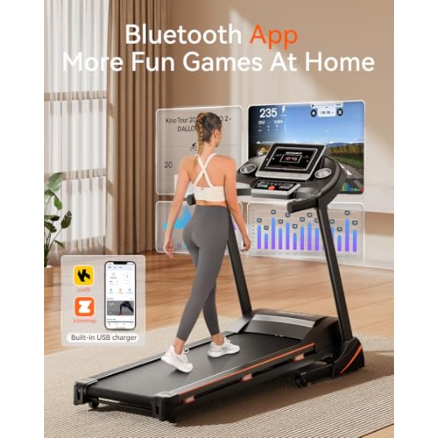 جهاز مشي منزلي مع ميل أوتوماتي - مراجعة Treadmill Incline Home 3Hp وسعره